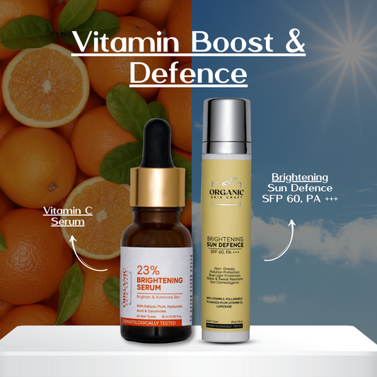 VITAMIN C SERUM + SUNSCREEN