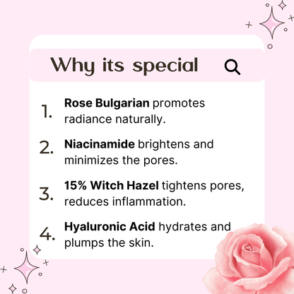 ROSE BULGARIAN PORE TIGHTENING & BRIGHTENING TONER